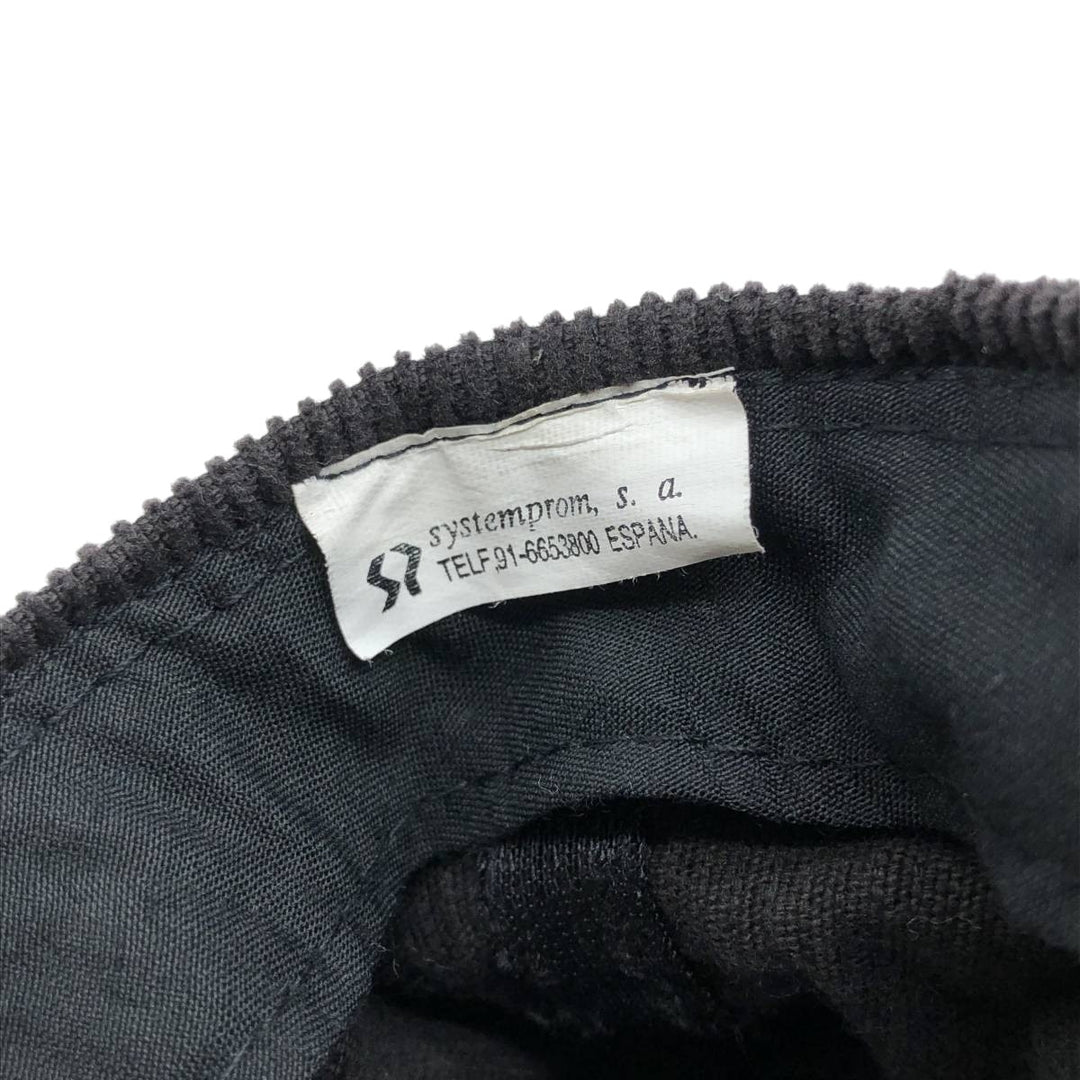 Vintage Cutty Sark Advertising Corduroy Cap, One Size Fits All unclear black type Vintage Second Hand