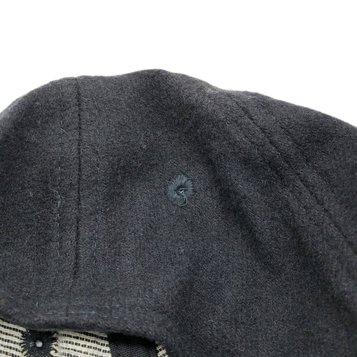 Vintage 90'S Nike wool cap, one size fits all. wool black type Vintage Second Hand
