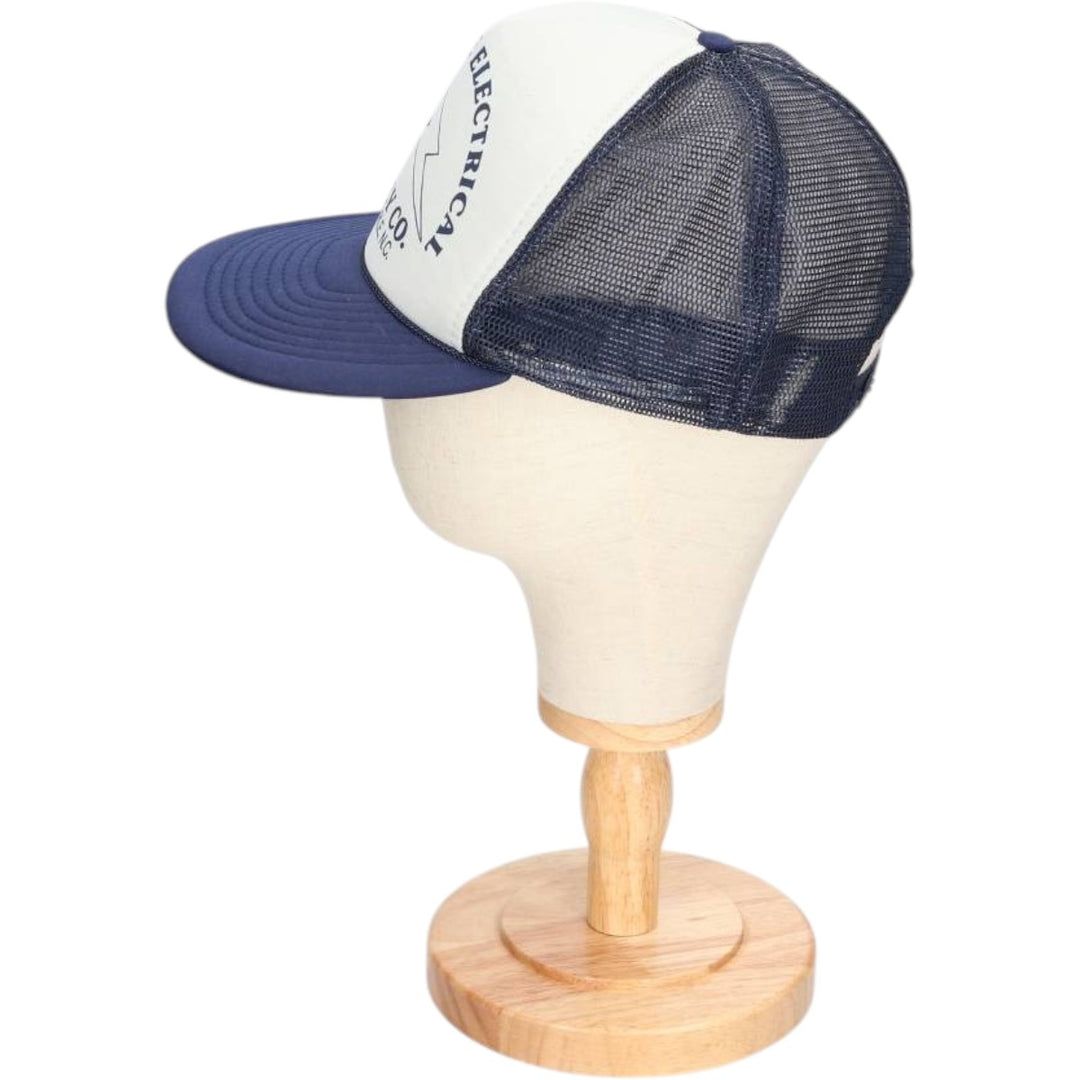 90s-00'S Nissin Albemarle Corporation Advertising Mesh Trucker Cap, One Size Fits All polyester gray type Vintage Second Hand