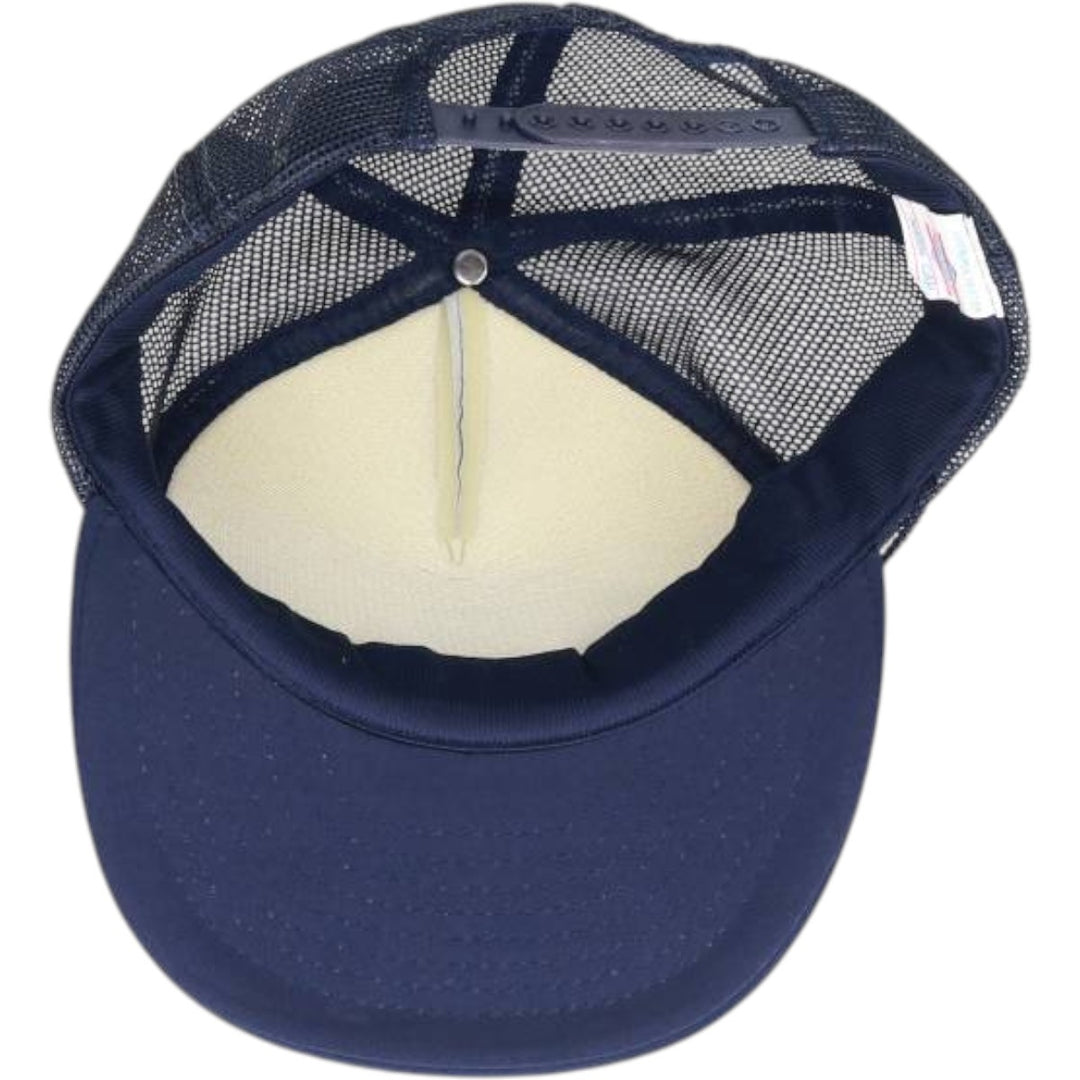 90s-00'S Nissin Albemarle Corporation Advertising Mesh Trucker Cap, One Size Fits All polyester gray type Vintage Second Hand