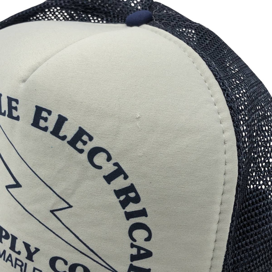 90s-00'S Nissin Albemarle Corporation Advertising Mesh Trucker Cap, One Size Fits All polyester gray type Vintage Second Hand