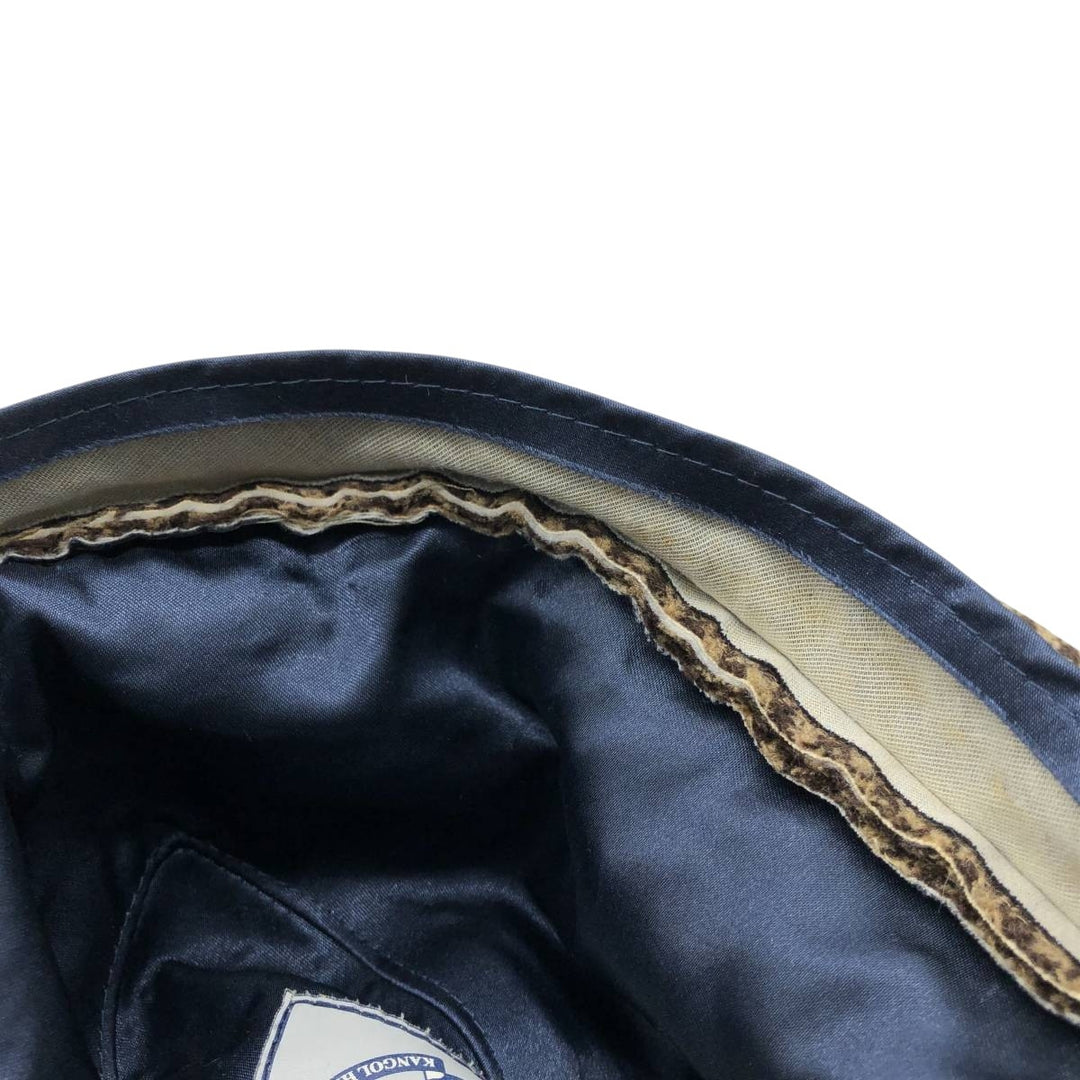 Kangol Heritage Houndstooth Pattern Bucket Hat, One Size Fits Most unclear brown type Vintage Second Hand