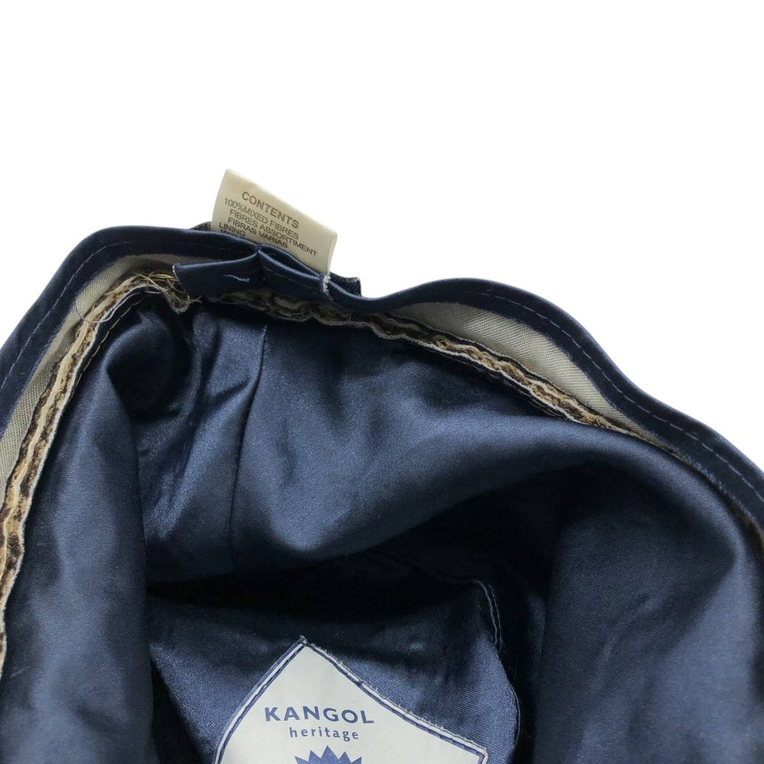 Kangol Heritage Houndstooth Pattern Bucket Hat, One Size Fits Most unclear brown type Vintage Second Hand