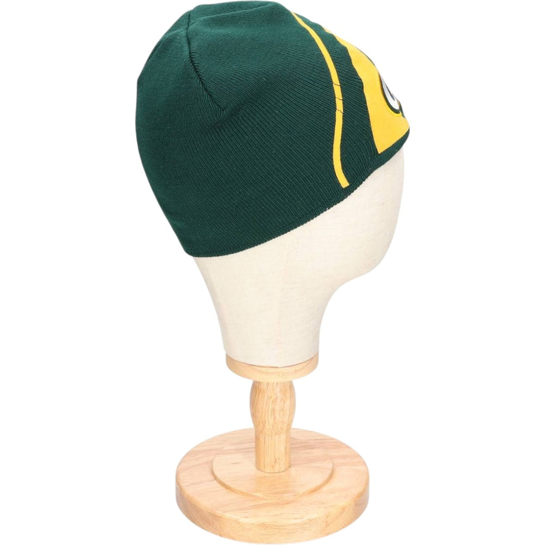 NFL GREEN BAY PACKERS Knit Beanie, One Size Fits Most acrylic green type Vintage Second Hand