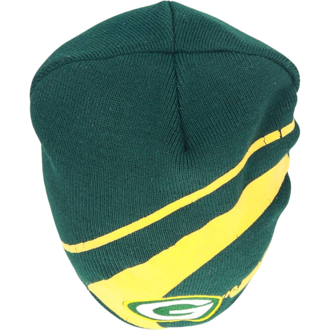 NFL GREEN BAY PACKERS Knit Beanie, One Size Fits Most acrylic green type Vintage Second Hand