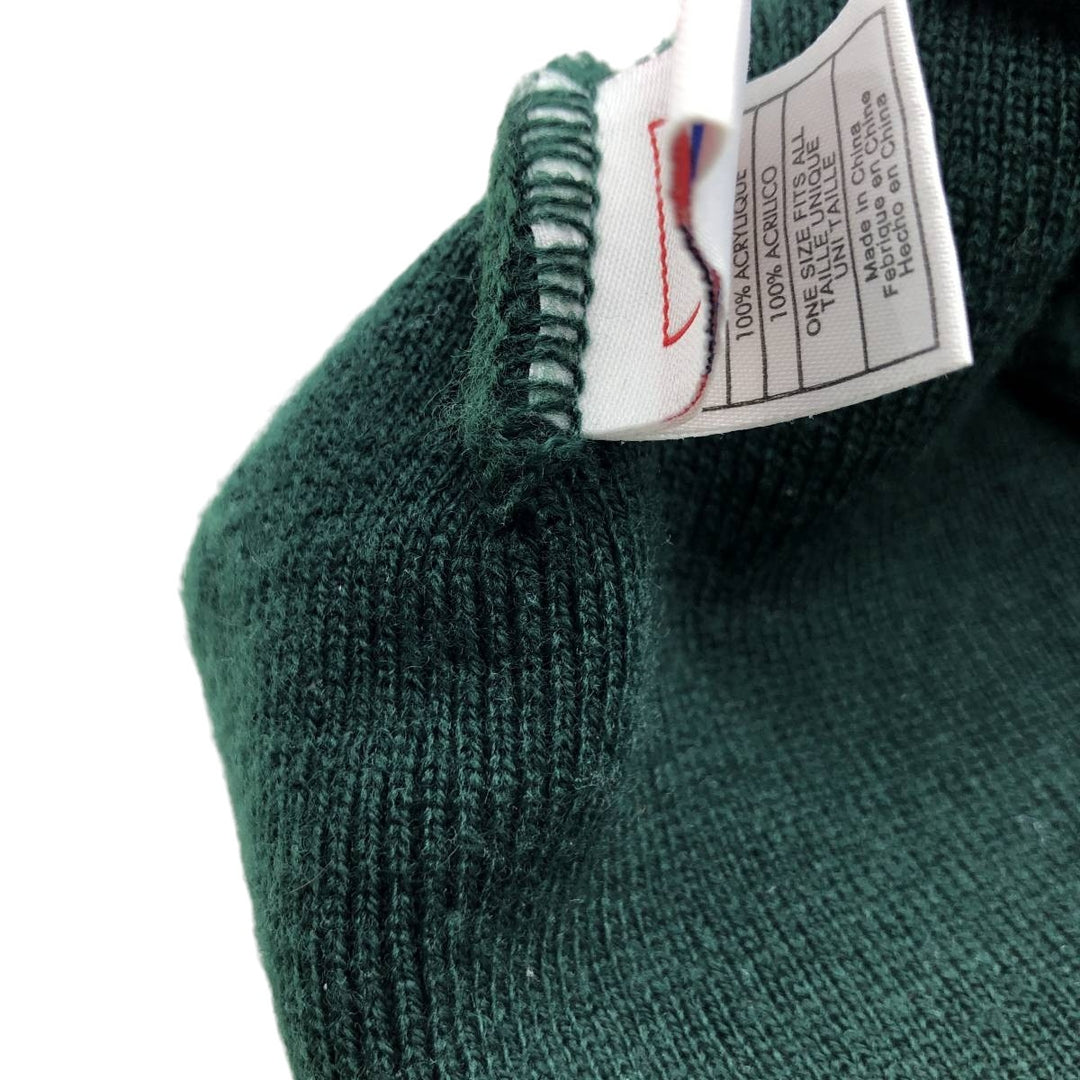 NFL GREEN BAY PACKERS Knit Beanie, One Size Fits Most acrylic green type Vintage Second Hand