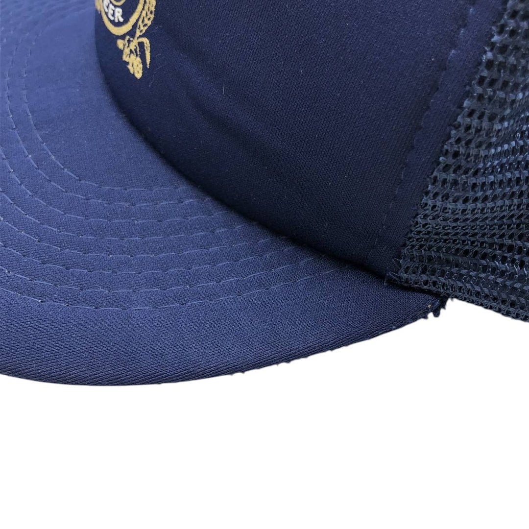 Competition PRO Miller Lite Advertising Mesh Trucker Cap, One Size Fits Most, Vintage polyester navy blue type Vintage Second Hand