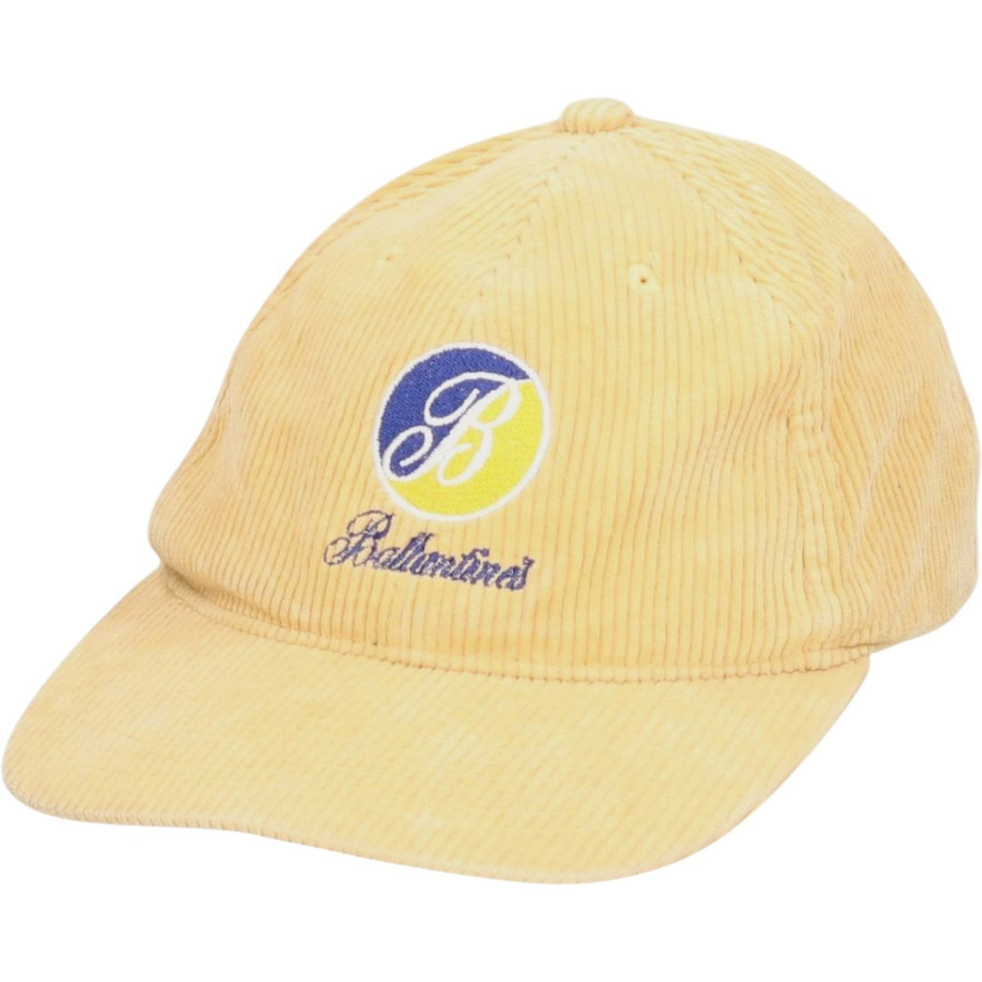 Vintage Ballantine's Advertising Corduroy Cap, One Size Fits All unclear Beige type Vintage Second Hand