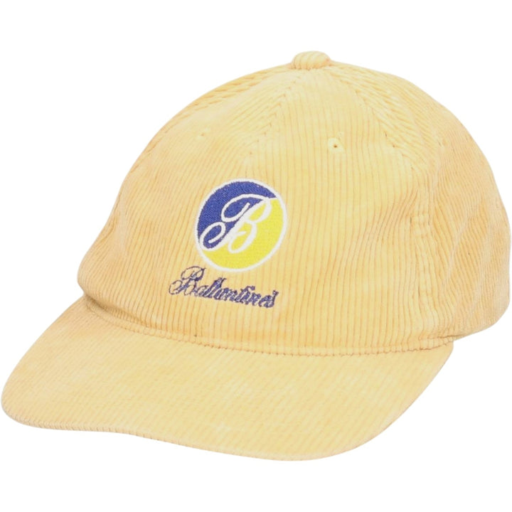 Vintage Ballantine's Advertising Corduroy Cap, One Size Fits All unclear Beige type Vintage Second Hand