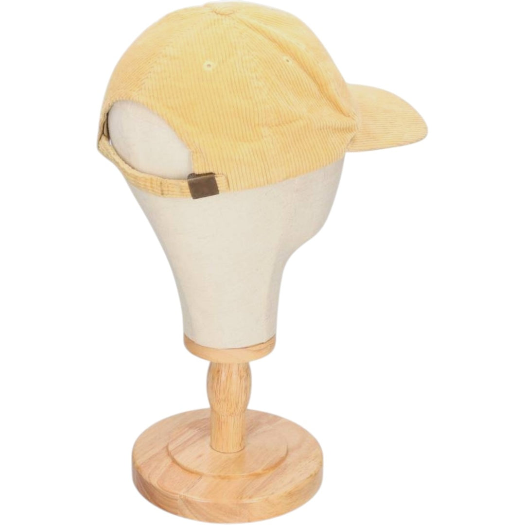 Vintage Ballantine's Advertising Corduroy Cap, One Size Fits All unclear Beige type Vintage Second Hand
