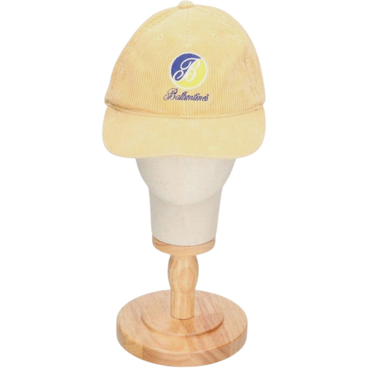 Vintage Ballantine's Advertising Corduroy Cap, One Size Fits All unclear Beige type Vintage Second Hand