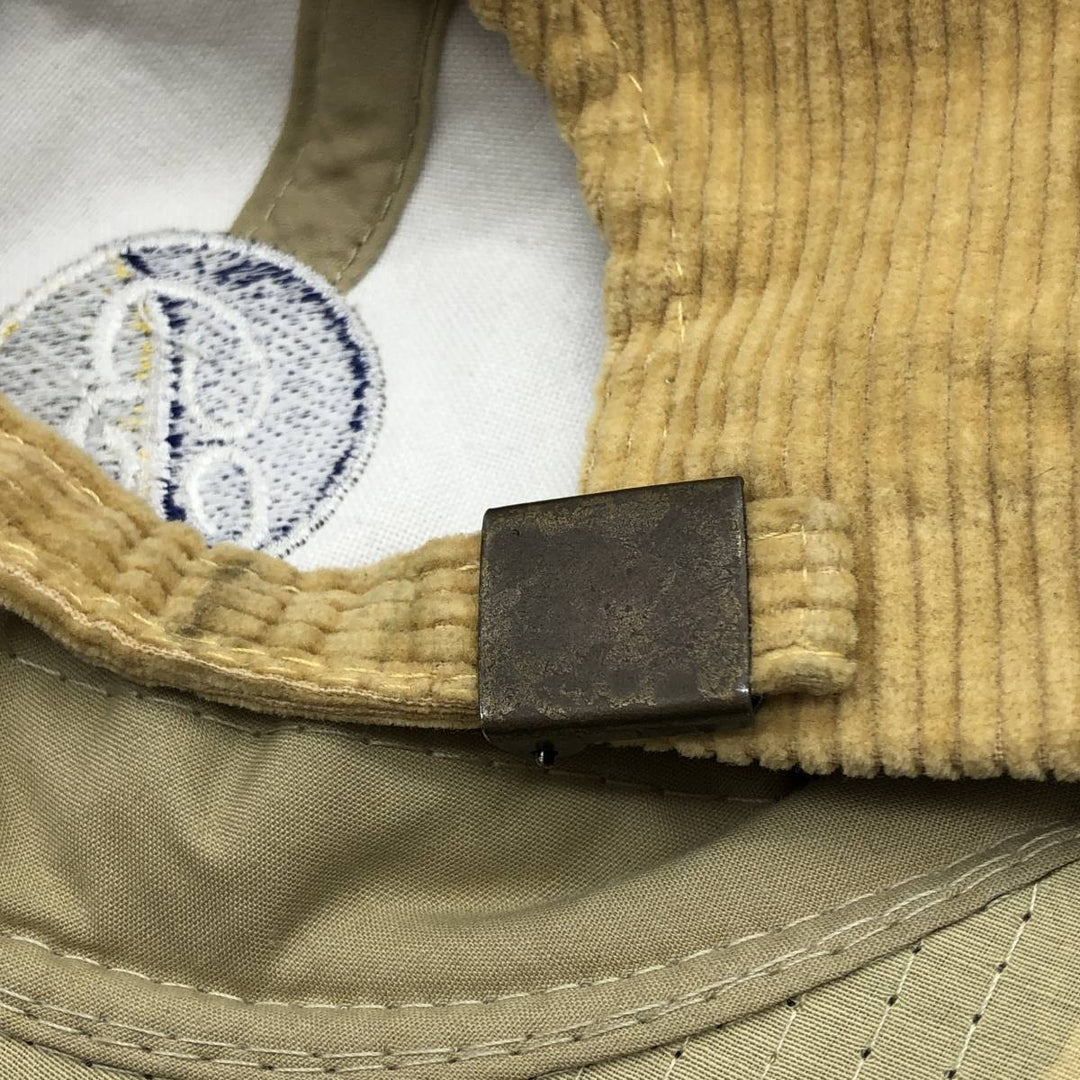 Vintage Ballantine's Advertising Corduroy Cap, One Size Fits All unclear Beige type Vintage Second Hand