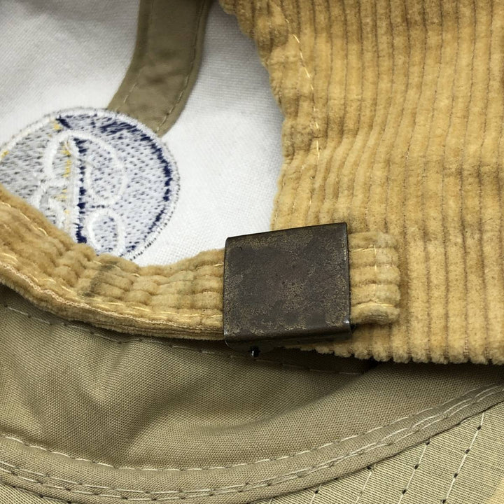 Vintage Ballantine's Advertising Corduroy Cap, One Size Fits All unclear Beige type Vintage Second Hand