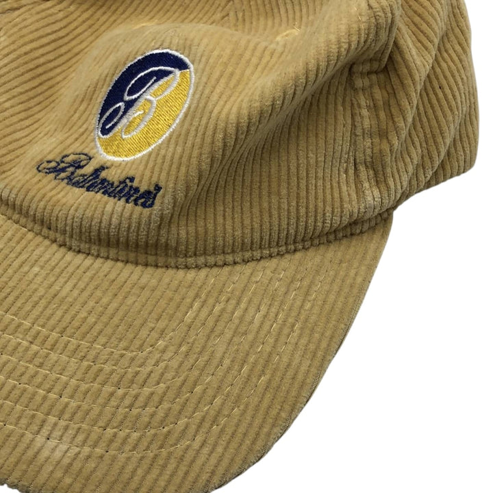 Vintage Ballantine's Advertising Corduroy Cap, One Size Fits All unclear Beige type Vintage Second Hand