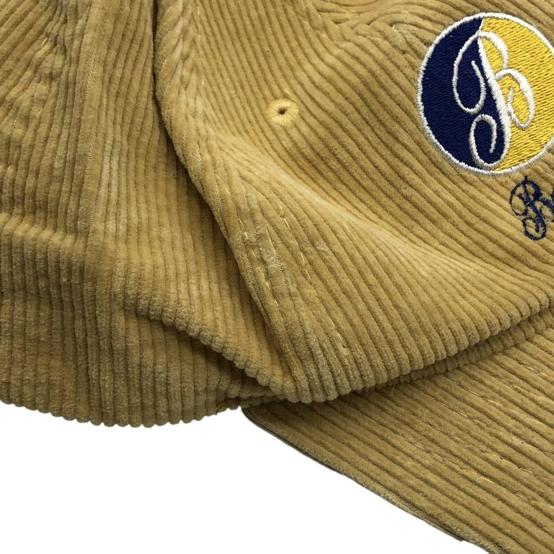 Vintage Ballantine's Advertising Corduroy Cap, One Size Fits All unclear Beige type Vintage Second Hand