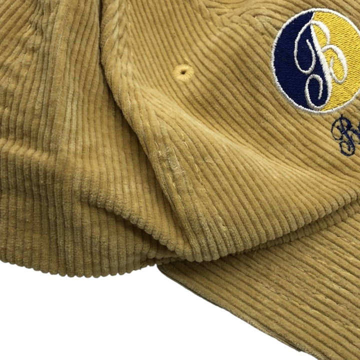 Vintage Ballantine's Advertising Corduroy Cap, One Size Fits All unclear Beige type Vintage Second Hand