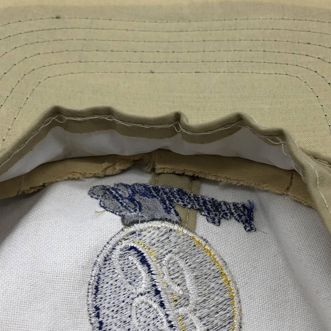 Vintage Ballantine's Advertising Corduroy Cap, One Size Fits All unclear Beige type Vintage Second Hand