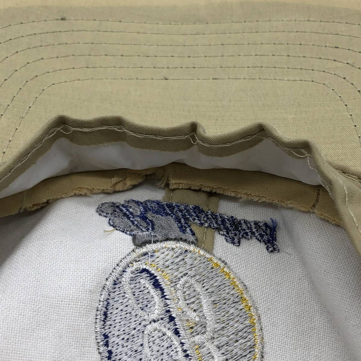 Vintage Ballantine's Advertising Corduroy Cap, One Size Fits All unclear Beige type Vintage Second Hand