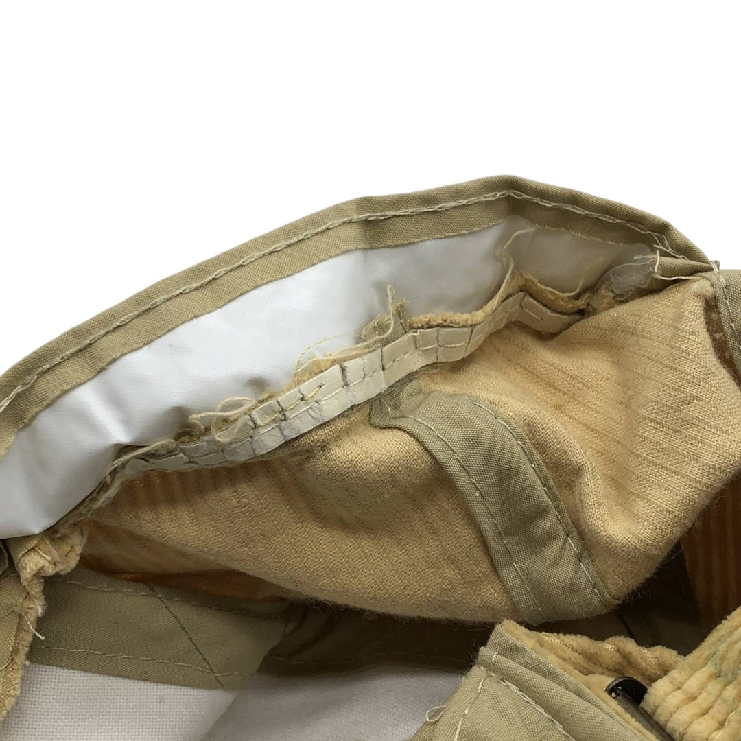 Vintage Ballantine's Advertising Corduroy Cap, One Size Fits All unclear Beige type Vintage Second Hand