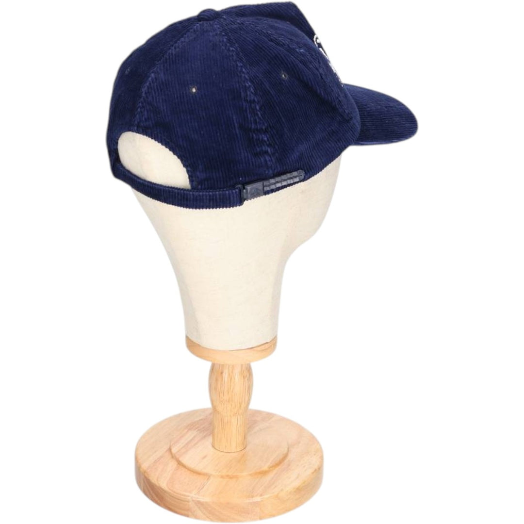 Vintage 1970'S DORFMAN PACIFIC corduroy cap, one size fits all. unclear navy blue type Vintage Second Hand