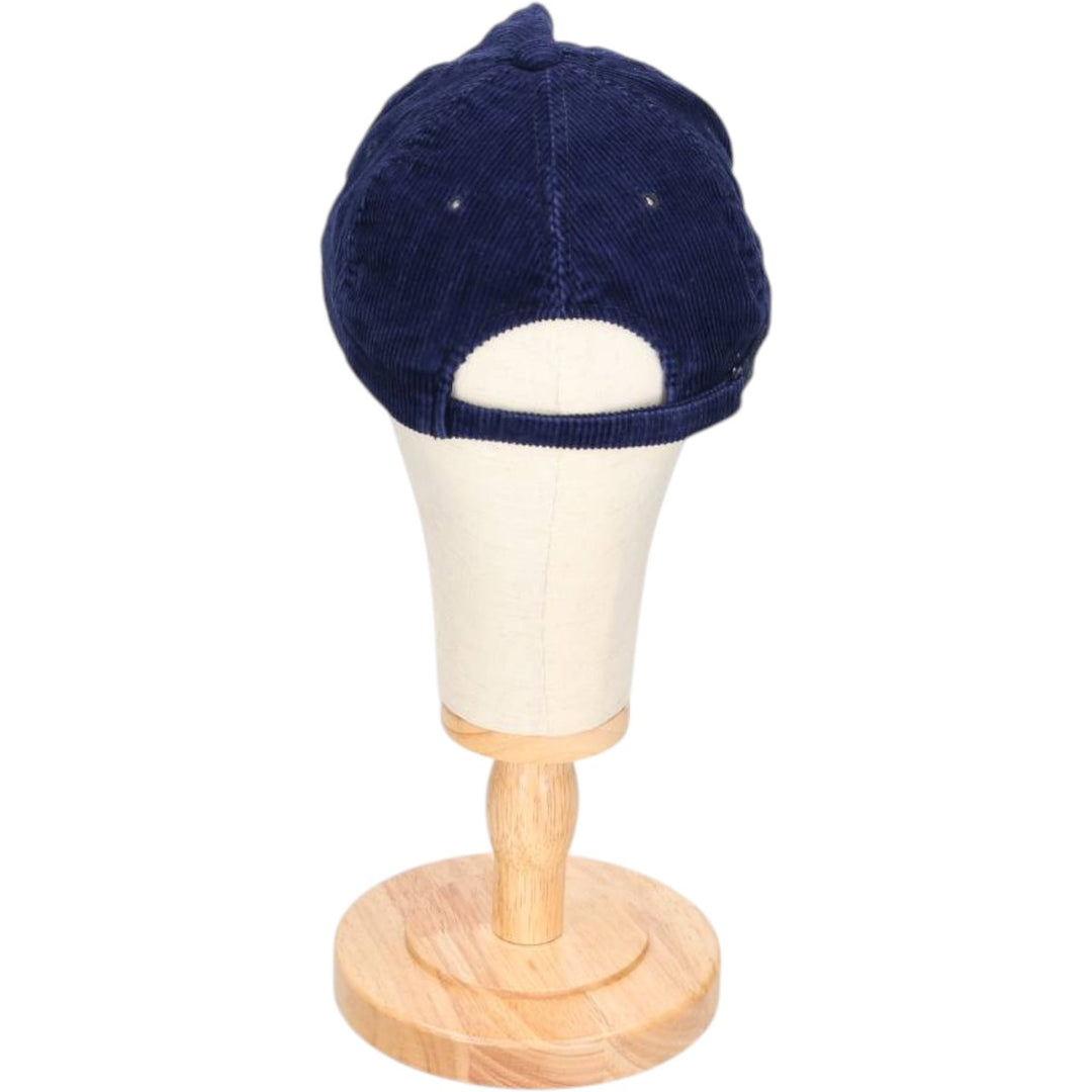 Vintage 1970'S DORFMAN PACIFIC corduroy cap, one size fits all. unclear navy blue type Vintage Second Hand