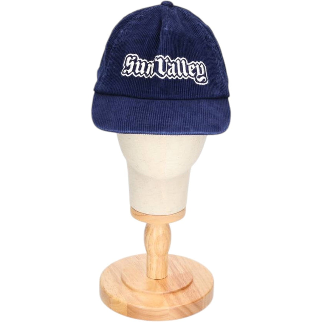 Vintage 1970'S DORFMAN PACIFIC corduroy cap, one size fits all. unclear navy blue type Vintage Second Hand