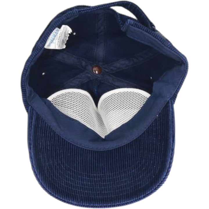 Vintage 1970'S DORFMAN PACIFIC corduroy cap, one size fits all. unclear navy blue type Vintage Second Hand