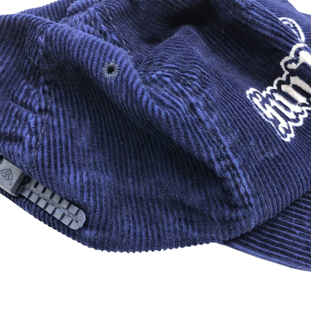 Vintage 1970'S DORFMAN PACIFIC corduroy cap, one size fits all. unclear navy blue type Vintage Second Hand