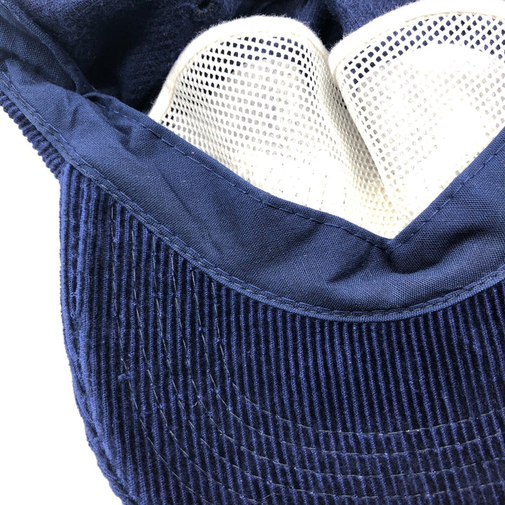 Vintage 1970'S DORFMAN PACIFIC corduroy cap, one size fits all. unclear navy blue type Vintage Second Hand
