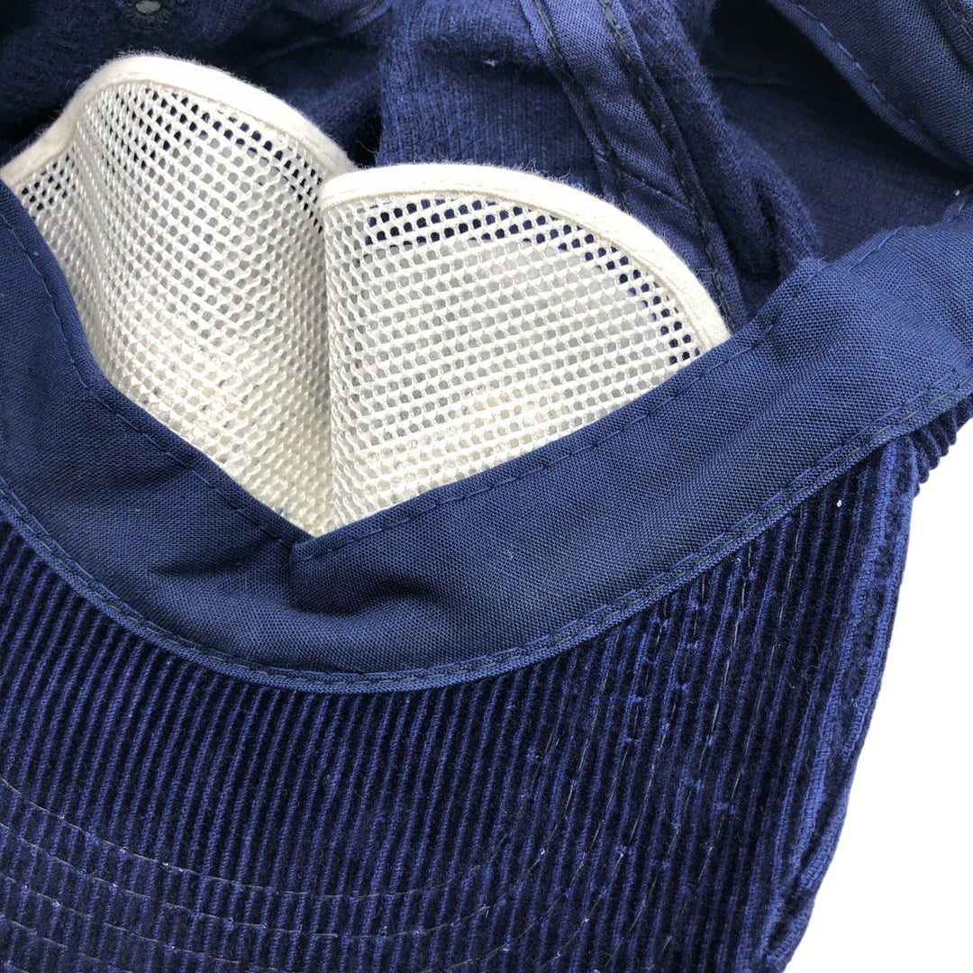 Vintage 1970'S DORFMAN PACIFIC corduroy cap, one size fits all. unclear navy blue type Vintage Second Hand