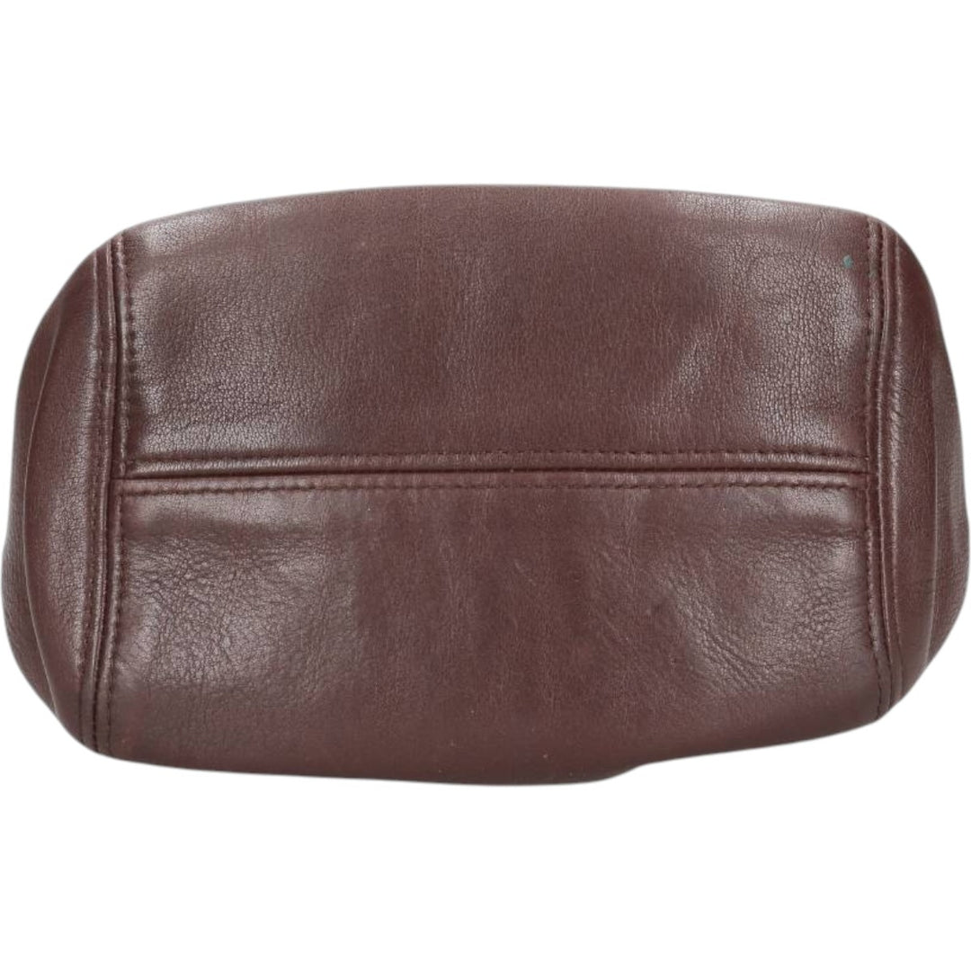 90'S Coach Old Coach Shoulder Bag, Made in USA, Vintage genuine leather brown type Vintage Second Hand