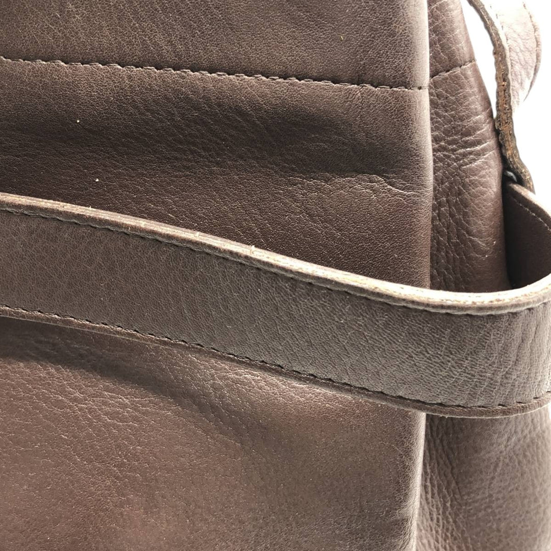 90'S Coach Old Coach Shoulder Bag, Made in USA, Vintage genuine leather brown type Vintage Second Hand