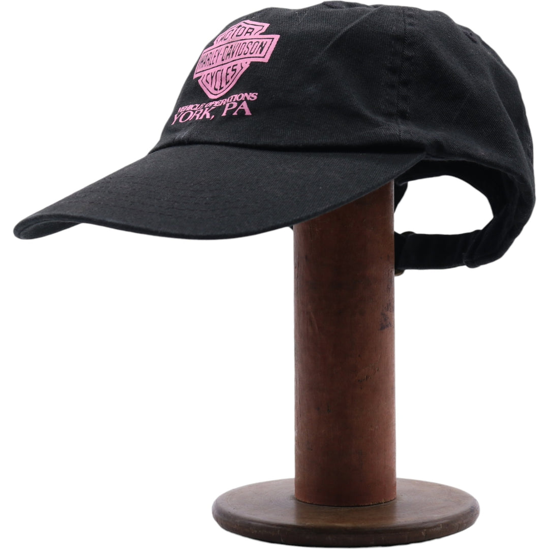 Harley-Davidson Baseball Cap Free Size unclear black type Vintage Second Hand