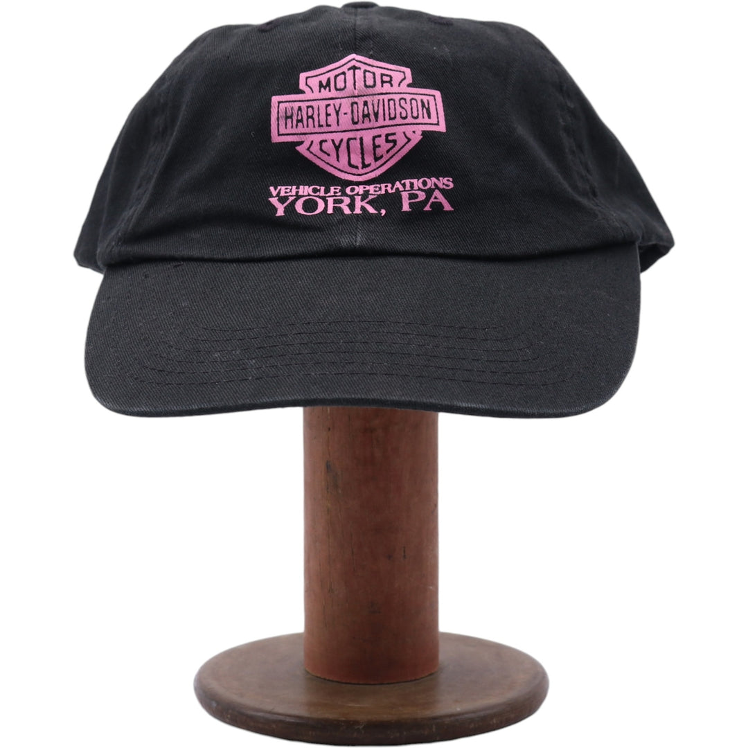 Harley-Davidson Baseball Cap Free Size unclear black type Vintage Second Hand
