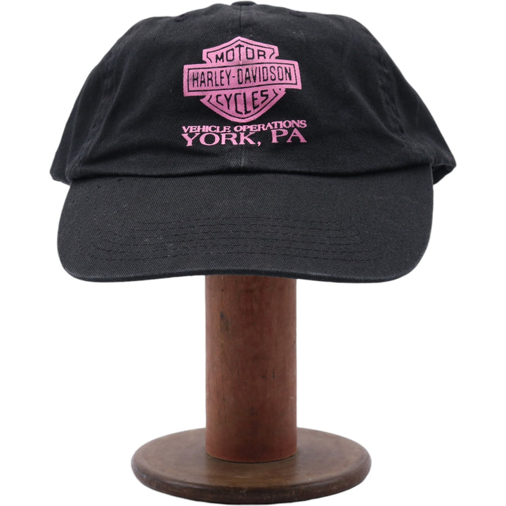 Harley-Davidson Baseball Cap Free Size unclear black type Vintage Second Hand