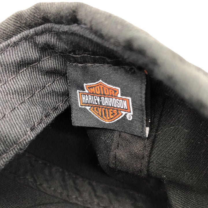 Harley-Davidson Baseball Cap Free Size unclear black type Vintage Second Hand