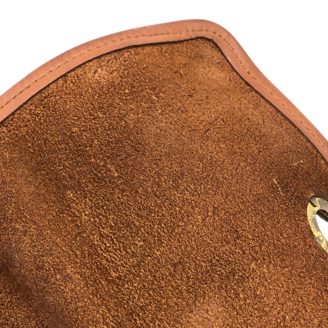 Vintage 1980'S Coach Old Coach Turnlock 2-Way Shoulder Bag, Made in USA genuine leather brown type Vintage Second Hand