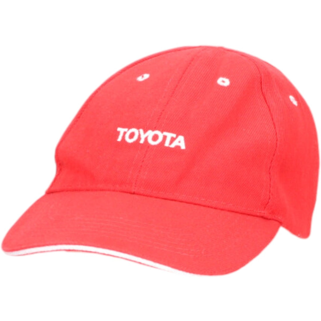 TOYOTA Toyota Advertising Baseball Cap Free Size unclear red type Vintage Second Hand