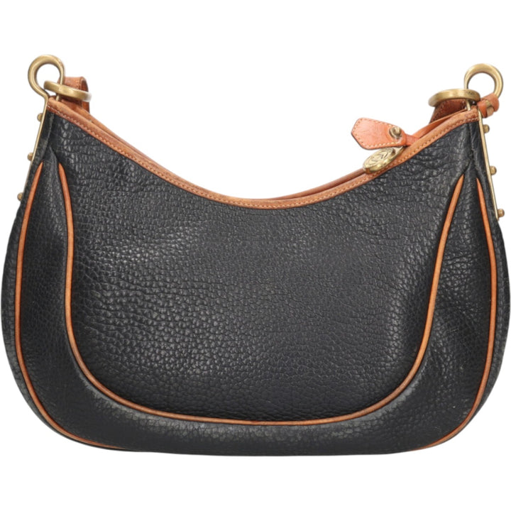 DOONEY AND BOURKE Shoulder Bag genuine leather brown type Vintage Second Hand