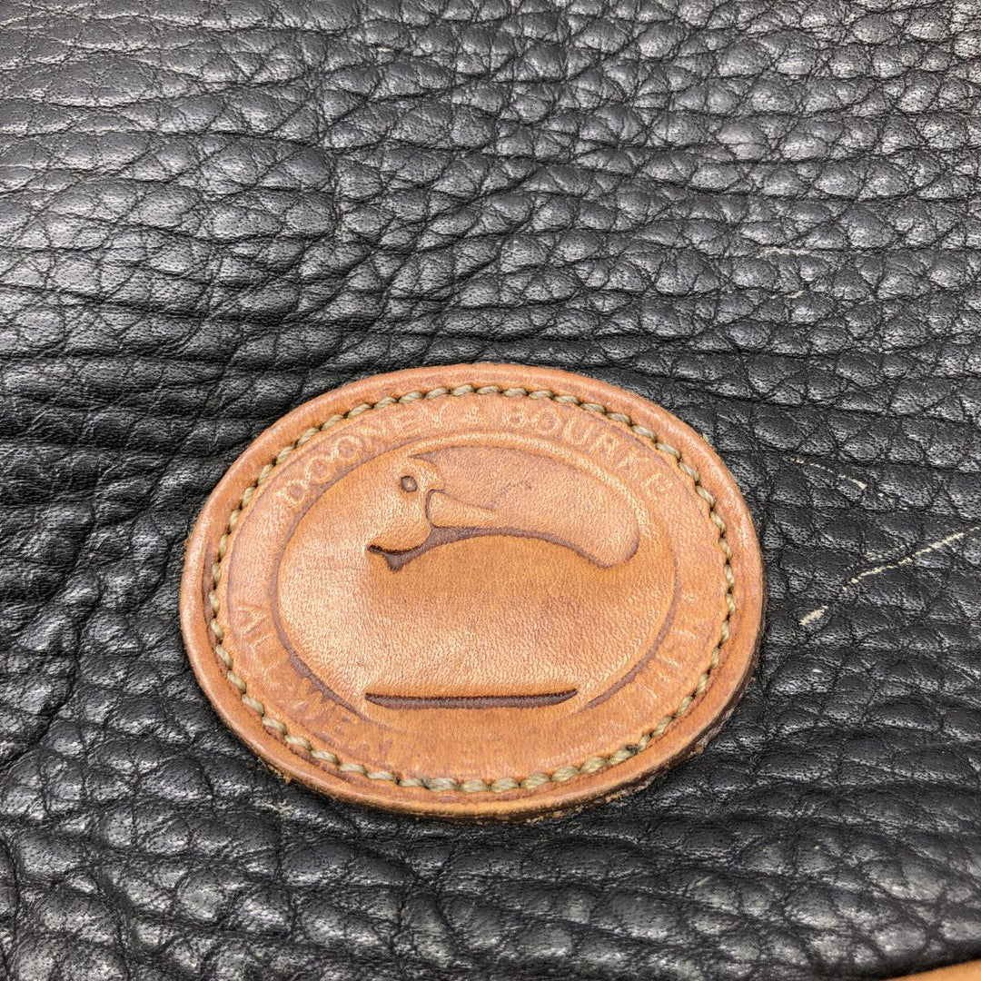 DOONEY AND BOURKE Shoulder Bag genuine leather brown type Vintage Second Hand