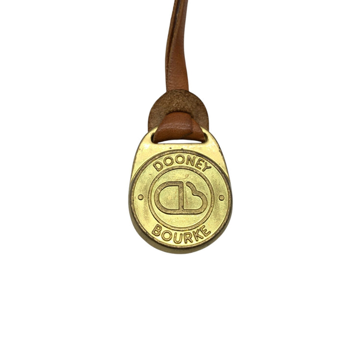 DOONEY AND BOURKE Shoulder Bag genuine leather brown type Vintage Second Hand