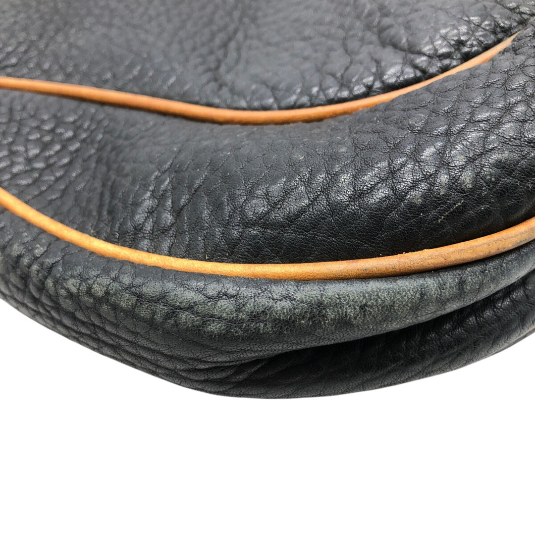 DOONEY AND BOURKE Shoulder Bag genuine leather brown type Vintage Second Hand