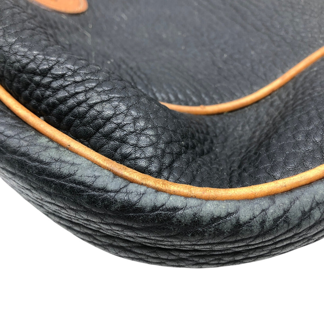 DOONEY AND BOURKE Shoulder Bag genuine leather brown type Vintage Second Hand