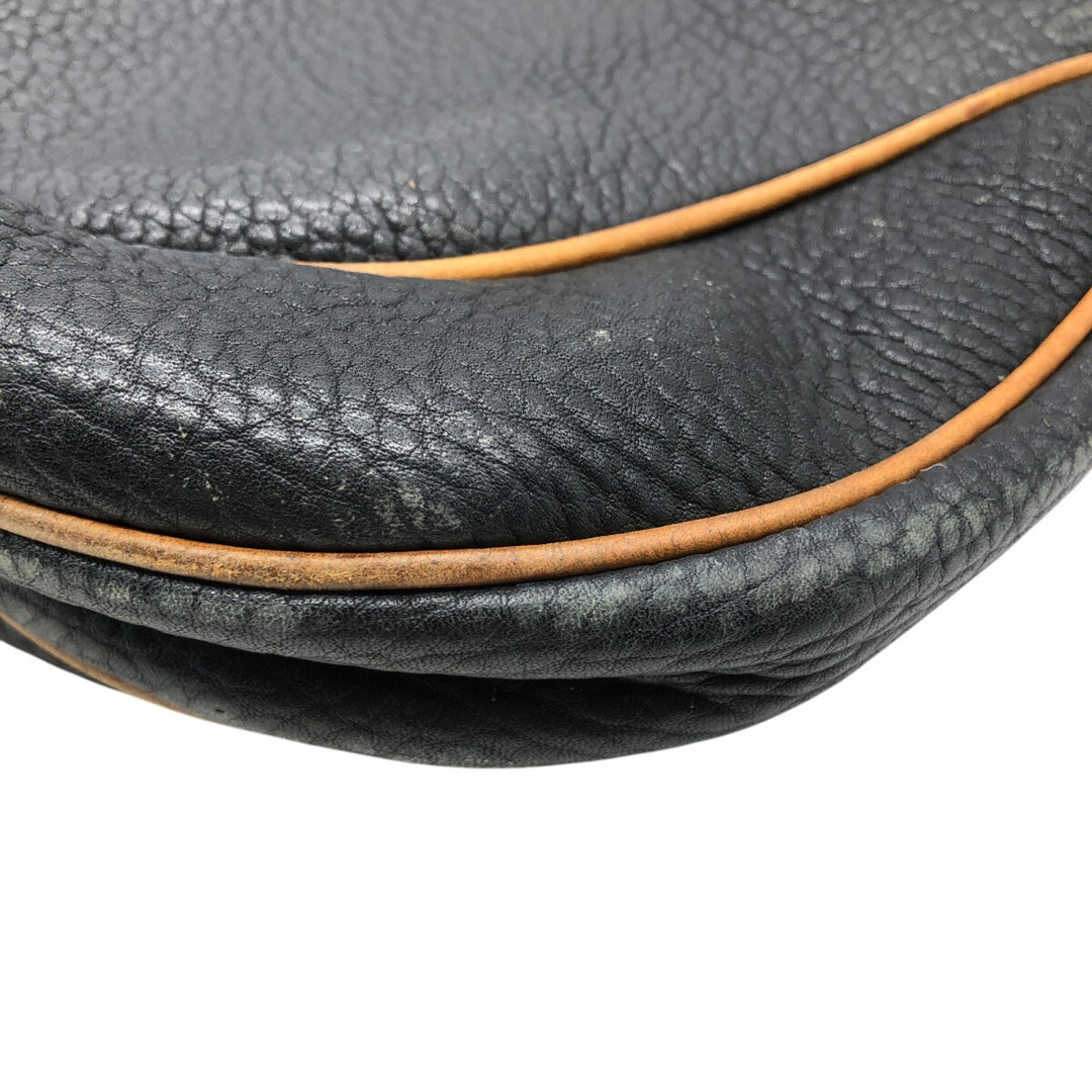 DOONEY AND BOURKE Shoulder Bag genuine leather brown type Vintage Second Hand