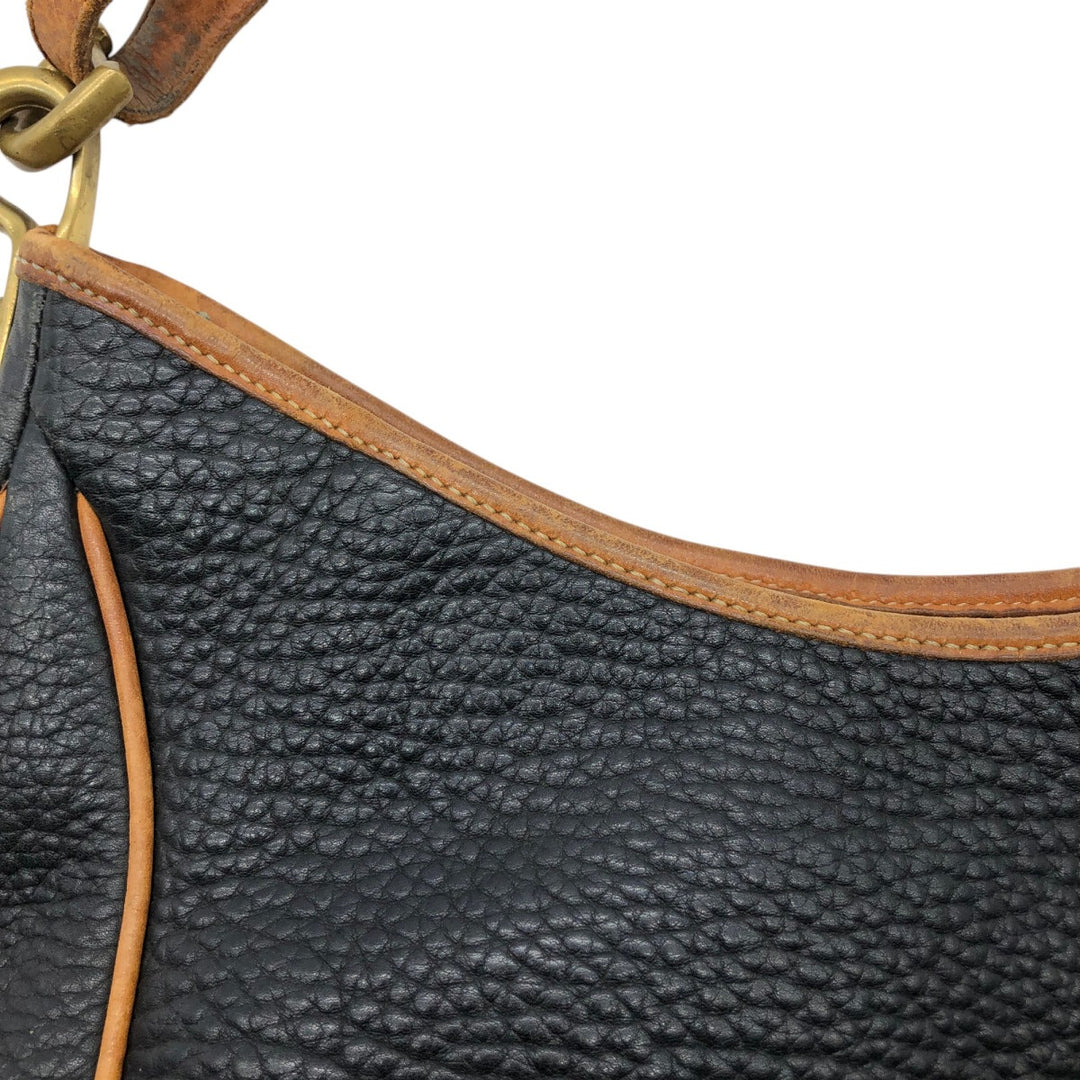 DOONEY AND BOURKE Shoulder Bag genuine leather brown type Vintage Second Hand