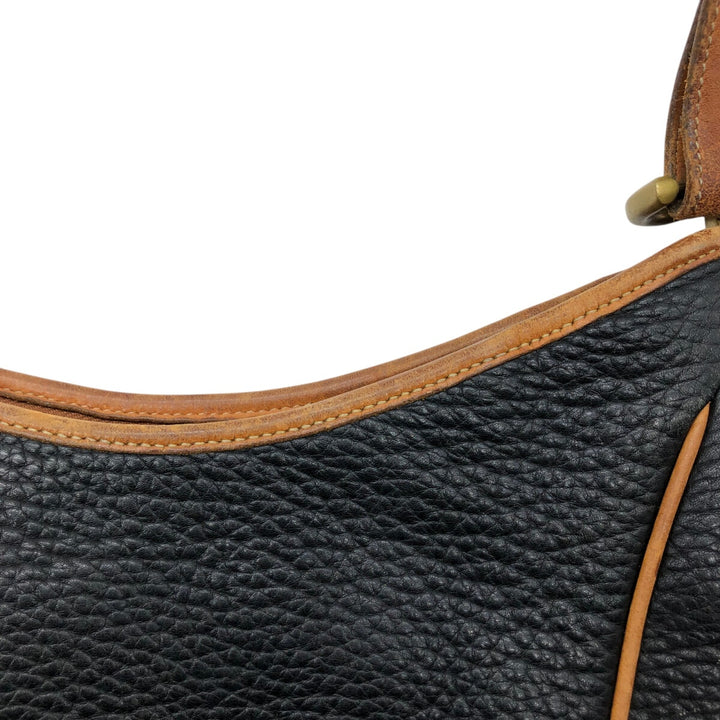 DOONEY AND BOURKE Shoulder Bag genuine leather brown type Vintage Second Hand