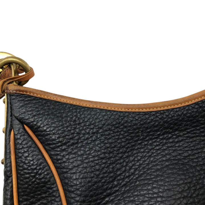 DOONEY AND BOURKE Shoulder Bag genuine leather brown type Vintage Second Hand