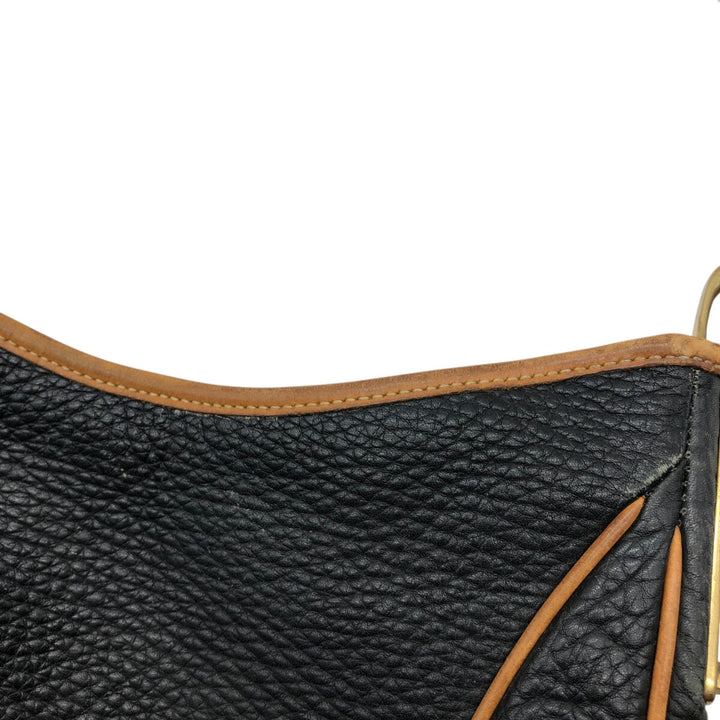 DOONEY AND BOURKE Shoulder Bag genuine leather brown type Vintage Second Hand