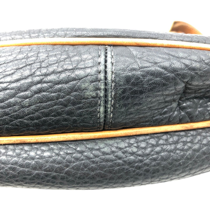 DOONEY AND BOURKE Shoulder Bag genuine leather brown type Vintage Second Hand