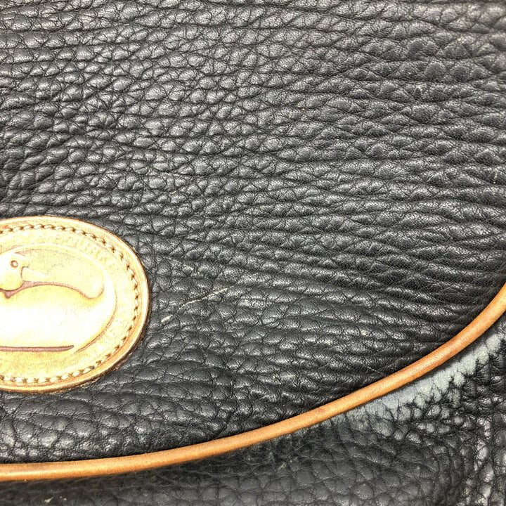 DOONEY AND BOURKE Shoulder Bag genuine leather brown type Vintage Second Hand